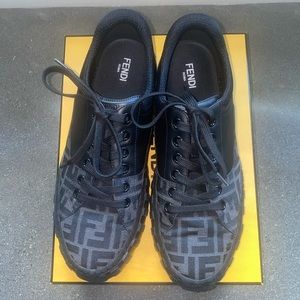 Men’s Fendi Black Sneakers